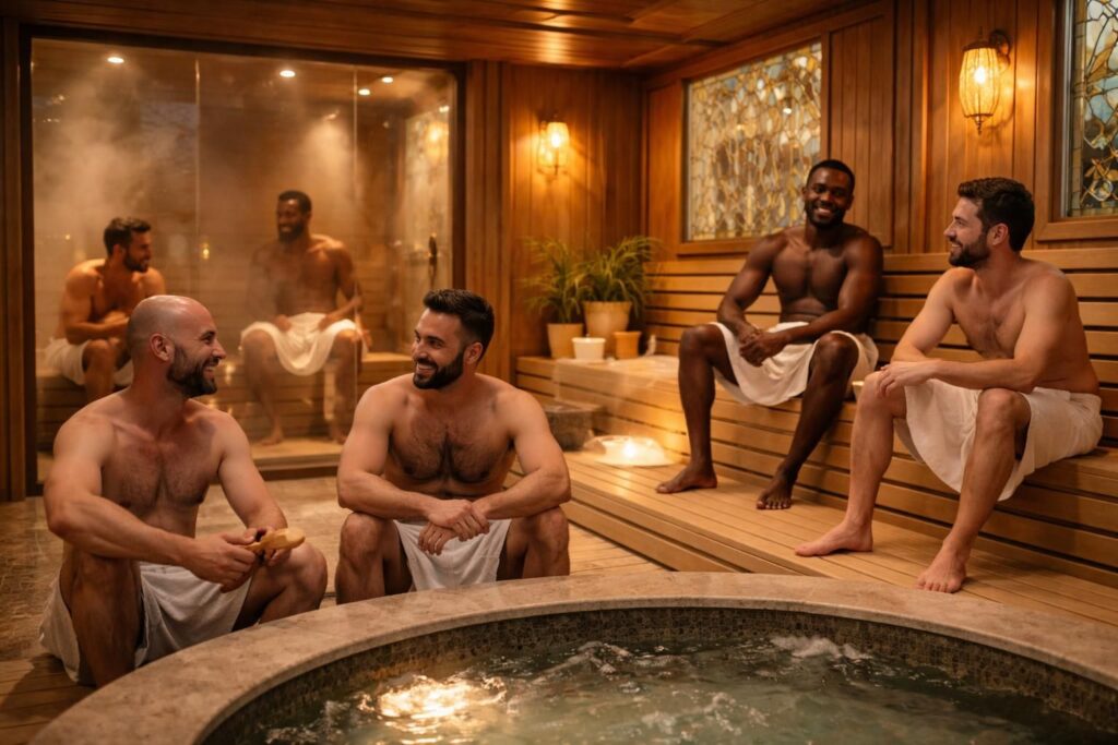 découvrez comment un sauna gay à nancy crée un espace convivial favorisant les rencontres authentiques et l'échange entre ses visiteurs.