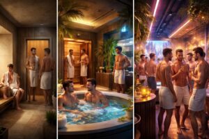 découvrez l'évolution des saunas gay à barcelone, passant de simples espaces de détente à des lieux incontournables de vie sociale et de communauté.